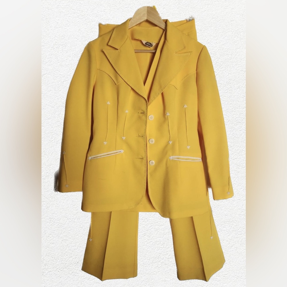 Vintage Western Three Piece Suit